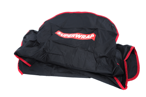 SUPERWRAP Heavy Duty Black Waterproof Universal Professional Premium Car Seat Cover Lightweight Fits All - Single (Airbag Friendly) - International Tool Company