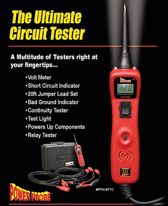 Power Probe III Circuit Test Kit PP319FTCRED - International Tool Company