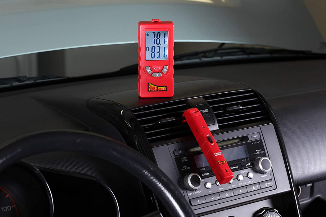 Power Probe POWPPTEMPKIT Wireless Dual Zone Thermometer Kit (RED) - International Tool Company