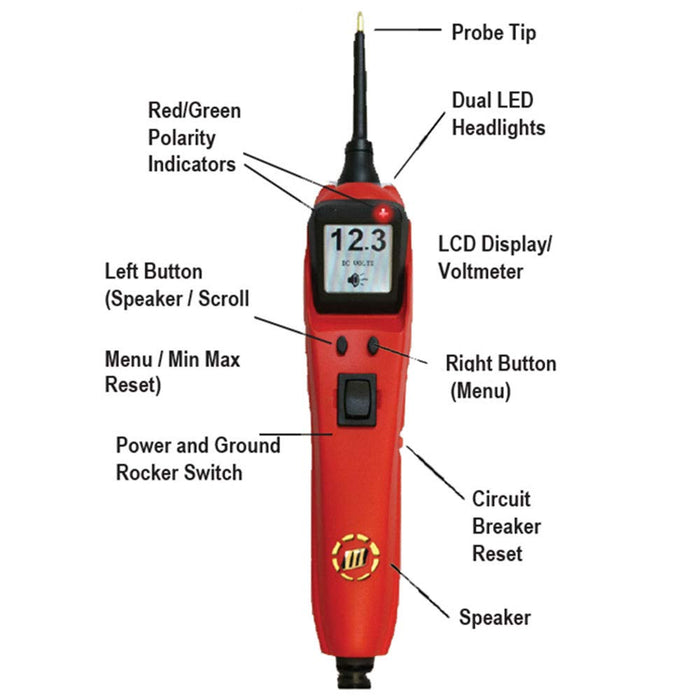 Power Probe Circuit Tester TK3EZ - International Tool Company