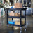 Luxor 3 Tier High Capacity Tub Shelf Cart - ITCEC111-B - International Tool Company