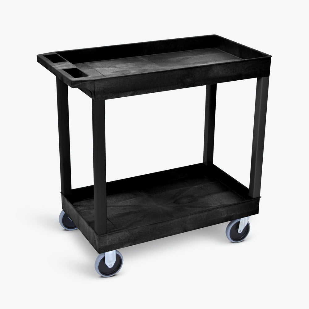 Luxor 2 Tier Tub Professional Utility Cart - ITCEC11-B - International Tool Company