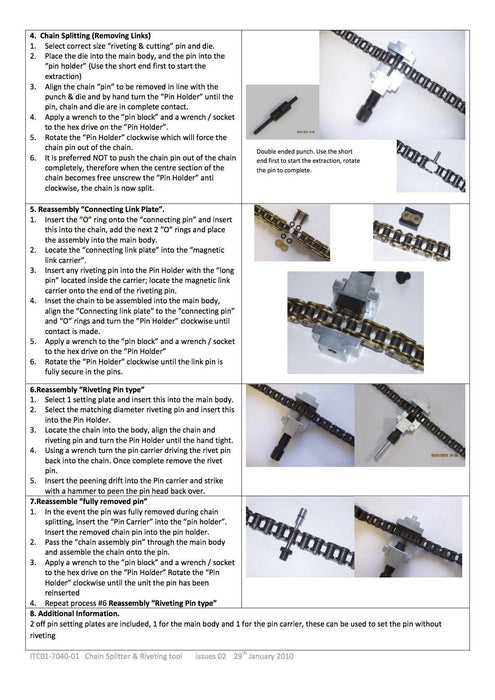Chain Splitter - ITC7040 - International Tool Company