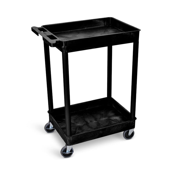 Luxor 2 Tier Professional Tub Cart - ITCSTC11B - International Tool Company