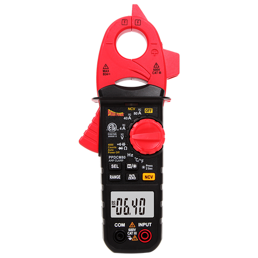 Power Probe POWPPDCM80 Digital Clamp Meter - International Tool Company