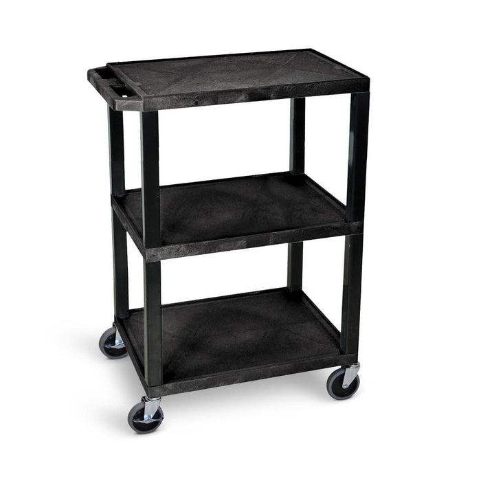 Luxor Tuffy Utility Cart - Three Shelves WT34S - International Tool Company
