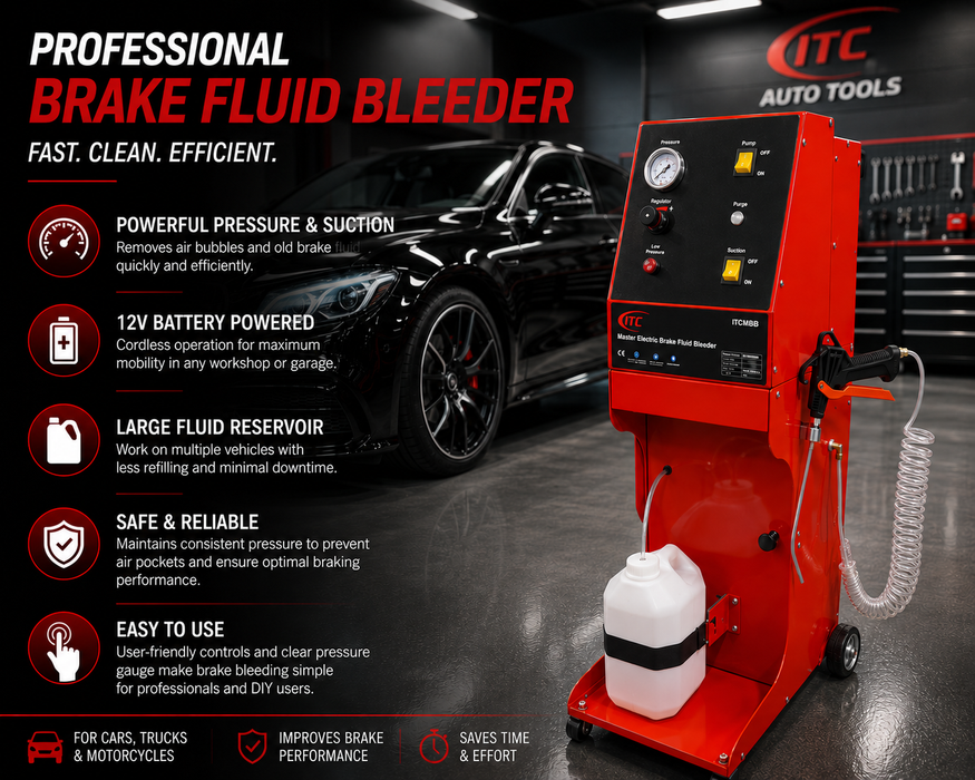 Master Electric Brake Fluid Bleeder