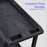 TUFFY® XL Two-Shelf Multi-Purpose Utility Cart, 32" x 18", Black, Tub Shelves - EC11-B - International Tool Company