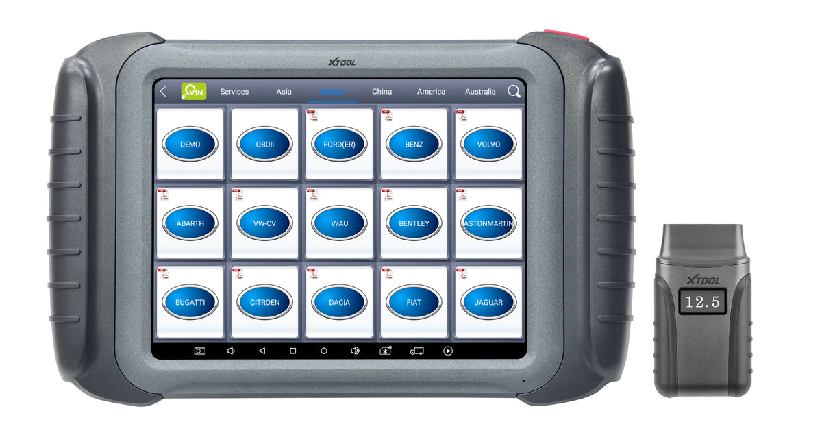 XTOOL H6EB Automotive Diagnostic Scan Tool + Anyscan A30 Wireless OBDC