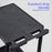ENDURA® 34" H Three-Shelf Utility Cart, 24" W x 18" D, Black, Flat/Tub Shelves - STC211-B - International Tool Company