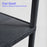ENDURA® 34" H Three-Shelf Utility Cart, 24" W x 18" D, Black, Flat Shelves - STC222-B - International Tool Company