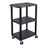 TUFFY® 42" H Three-Shelf Multi-Purpose Utility Cart, 24" W x 18" D, Black - UCPL1 - International Tool Company