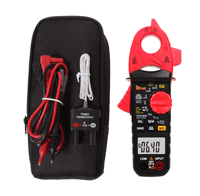 Power Probe POWPPDCM80 Digital Clamp Meter - International Tool Company