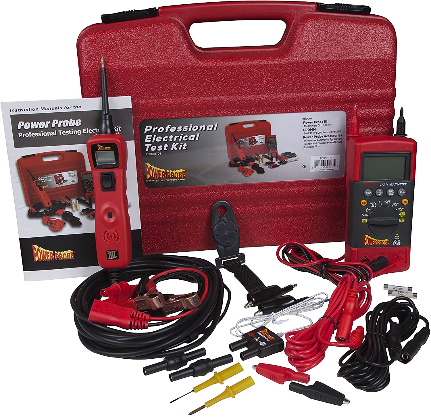 Power Probe POWPROKIT01 Professional Electrical Test Kit - International Tool Company