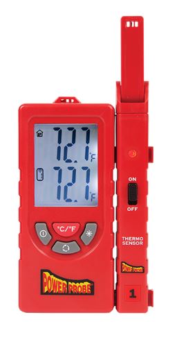 Power Probe POWPPTEMPKIT Wireless Dual Zone Thermometer Kit (RED) - International Tool Company