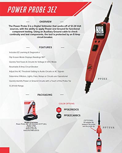 Power Probe POW3EZ (RED) - International Tool Company