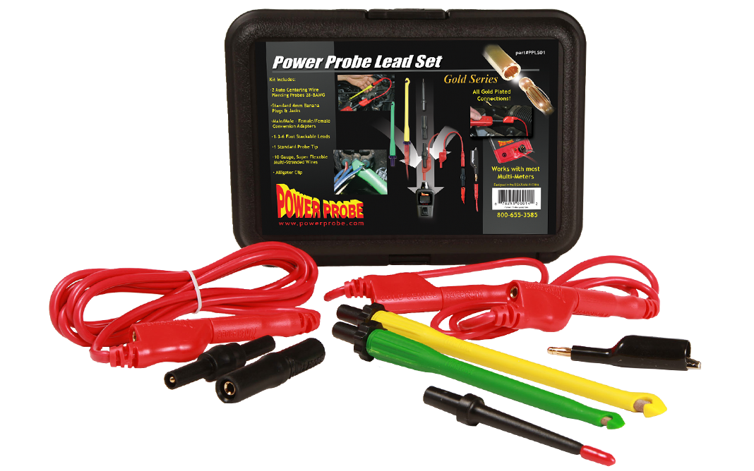 Power Probe POWPPLS01 Gold Series Lead Set - International Tool Company