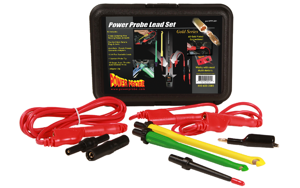 Power Probe POWPPLS01 Gold Series Lead Set International Tool