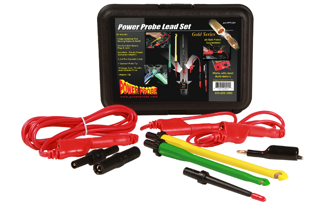 Power Probe POWPPLS01 Gold Series Lead Set — International Tool Company