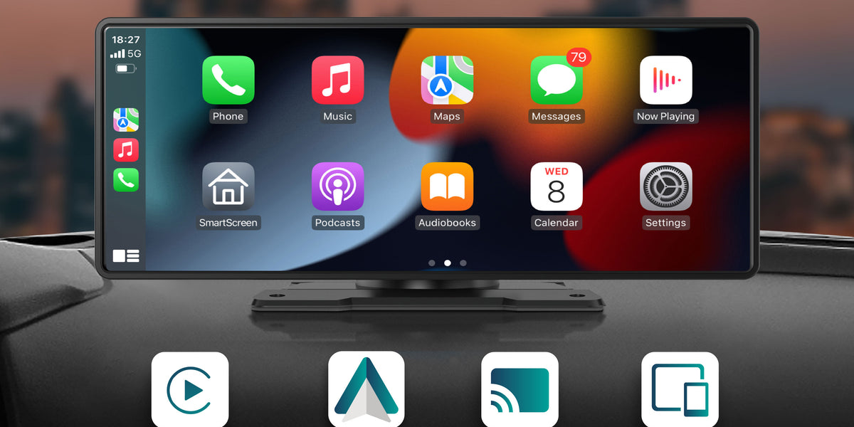 Coral Vision RX10 - 10-inch Portable Smart Screen for